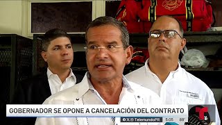 Pierluisi aplaude respuesta tras avería que dejó sin luz a residentes del sur [upl. by Leahcimal]