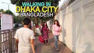 This is Modern Dhaka City  Walking in Dhaka Bangladesh 2024 [upl. by Adnolohs]