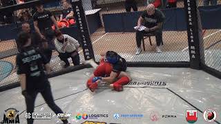 ALMMA 239 Sochaczew Junior 66 kg Cichowicz J vs Aluda E [upl. by Notsirhc918]