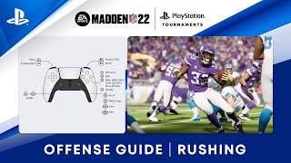 Madden NFL 22 Offense Guide  How to Rush  PS CC [upl. by Eelrak548]