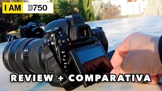 Nikon d750  Review y comparativa en Español [upl. by Frieda]