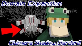 Expansão de DomínioChimera Shadow Garden Jujutsu Craft 120Minecraft Java [upl. by Kamilah]