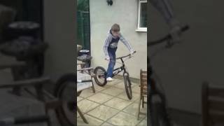 Trials bike riding Old school vid My bro Onza Cyclo trials bike onza brother trials family [upl. by Gabbey]