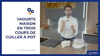 Comment utiliser une yaourtière  Rien de plus simple que de faire ses yaourts maison [upl. by Delaine]