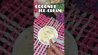 Simple tasty dessicated coconut Icecream recipe 😋 😍 [upl. by Aved338]