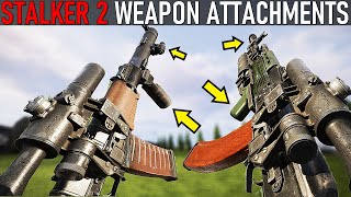 STALKER 2  All Weapon Attachments  Mounting Animations [upl. by Edras612]