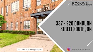 337  220 Dundurn Street South ON [upl. by Schwartz]