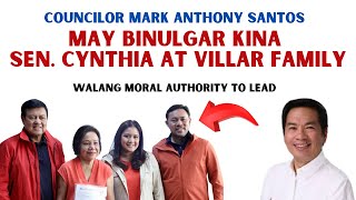 COUN MARK ANTHONY SANTOS MAY BINULGAR KINA SEN CYNTHIA AT VILLAR FAMILY [upl. by Paris]