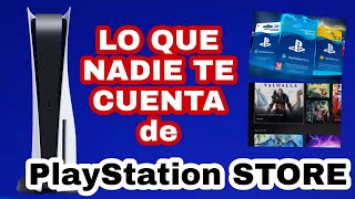 Ps5 STORE LO QUE NADIE TE CUENTA DE PLAYSTATION STORE [upl. by Bond]