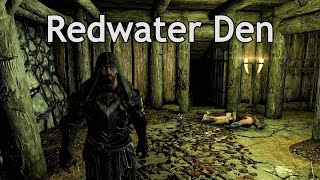 Redwater Den At Level 300  Skyrim PS5 [upl. by Clarhe]