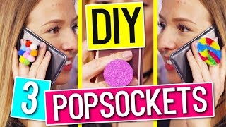 DIY POPSOCKETS für DEIN SMARTPHONE aufpimpen l 3 einfache DIYs l DIY or DIDont mit CaliKessy [upl. by Modnar]