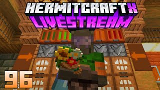 Hermitcraft Ten 96 Livestream 181024 [upl. by Dilahk]