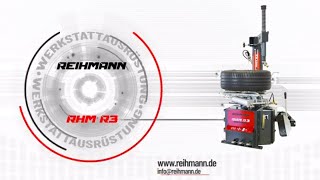 Reifenmontiermaschine REIHMANN RHM R3 [upl. by Morrie645]