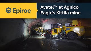 Avatel at Agnico Eagles Kittilä mine [upl. by Enaj952]