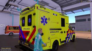 Emergency Call 112  Dutch Ambulance On Duty 4K [upl. by Livingstone36]