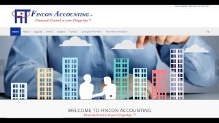 Fincon Accounting demonstration video [upl. by Auqinu989]