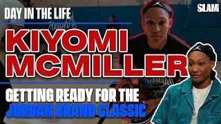 Day in the Life of Kiyomi McMiller FiveStar Guard from New Jersey ⭐️  SLAM Day in the Life [upl. by Dorisa]