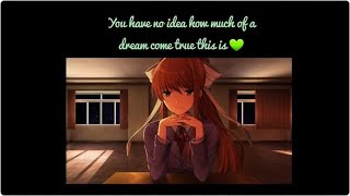 You Belong To Monika 💚🎹  Monika x Listener  DDLC ASMR [upl. by Campney]