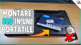 Come MONTARE un SSD su un PC Portatile e INSTALLARE Windows 10  Tutorial 4K ITA 2021 [upl. by Picker]