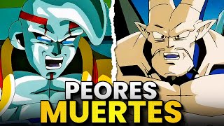 Las 10 Peores MUERTES en Dragon Ball GT [upl. by Chiles]