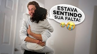 REENCONTREI MEU IRMÃƒOZINHO DEPOIS DE 1 ANO  emocionante  â€¹ NeagleHouse â€º [upl. by Soule]