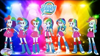 My Little Pony Rainbow Dash Color Swap Mane 6 Transforms Surprise Egg and Toy Collector SETC [upl. by Nelyak902]