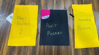 3 Types of Pockets Making Tricks amp Tips [upl. by Oiciruam596]