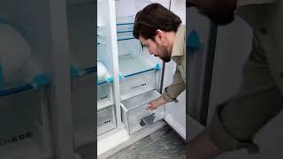 2 Door fridge Haier brand new seal packed 13 year waranty new latest model 2024 new look new latest [upl. by Nicodemus880]