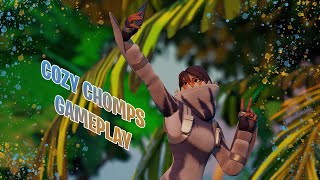 Fortnite Cozy Chomps NEW PYJAMA STYLE Gameplay [upl. by Enyleuqcaj]