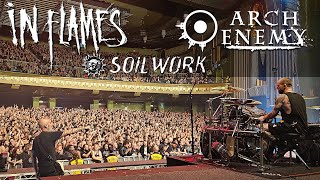 In Flames  Arch Enemy  Soilwork  Rising From The North UK Tour 2024 [upl. by Oirevlis33]