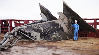 Incredible Modern Monster Ship Anchor Handling Offshore Technology How To Loading Anchor Working 2 [upl. by Cimbura317]