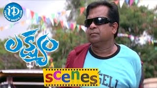 Lakshyam Movie Scenes  Brahmanandam Plans to Kill Gopichand  Comedy Scene [upl. by Gerald]