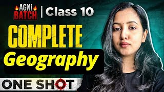 FULL CLASS 10 GEOGRAPHY ONE SHOT  Resources Water Resource Agriculture class10 socialscience [upl. by Leelahk]