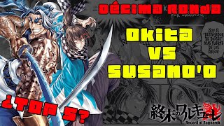 Rankeando la Pelea de Okita vs Susano´o  Record of Ragnarok  Shuumatsu No Valkyrie [upl. by Assenat874]