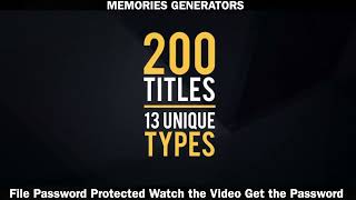 200 Titles Collection  Premiere Pro  Free Download Premiere Pro Templates [upl. by Hamehseer]