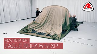 How to Pitch Eagle Rock 62XP  Robens 2023 [upl. by Claudy]