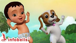 Bendekayi Thondekayi  Kannada Rhymes for Children  Infobells [upl. by Asert]