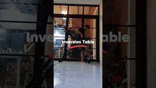 Inversion Table for LBP [upl. by Yllut]