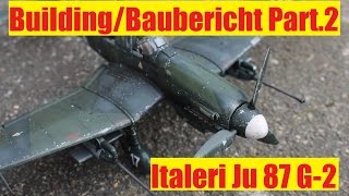 BuildingBaubericht Italeri Ju 87 G2 148 Part 2 [upl. by Faubert]