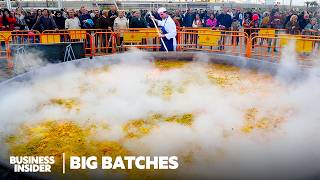 20 Master Chefs Who Cook Huge Batches In Megakitchens  Big Batches Marathon  Insider Food [upl. by Ahsitam496]