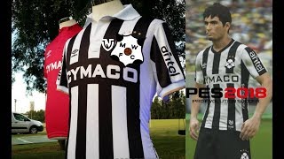 MONTEVIDEO WANDERERS EN EL PES 2018 KIT CAMISETAS COMPLETO DEL 201718 PARA PS3 Y PS4 [upl. by Adiuqram614]