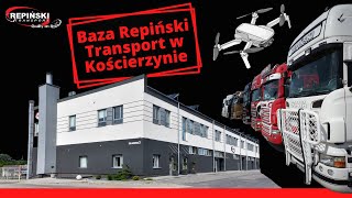 Repiński Transport  baza trucków w Kościerzynie [upl. by Xenos]