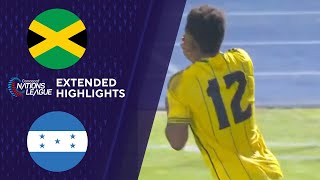 Jamaica vs Honduras Extended Highlights  CONCACAF Nations League  CBS Sports Golazo [upl. by Uphemia]