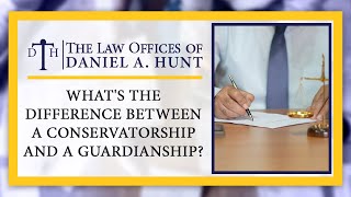 Whats the Difference Between a Conservatorship and a Guardianship [upl. by Arikahs]