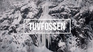 How to climb Tuvfossen WI5 in Hemsedal in Norway [upl. by Ahsitnauq]