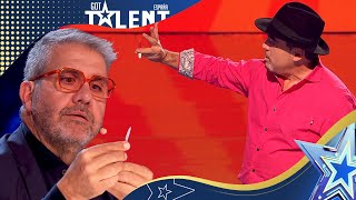 El TRUCO que deja en shock al jurado quotPara mi es magoquot  Semifinales 03  Got Talent España 2023 [upl. by Macdonald235]