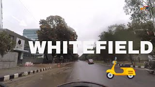 Whitefield Bike Ride On a Rainy Day Bangalore [upl. by Lledra]