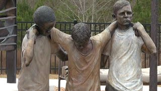 Memorial unveiled for boys who were abused at Dozier School [upl. by Henghold74]