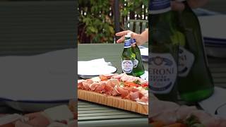 Garden vibes Peroni pours Let’s cook peronibeer peroni cookingclass [upl. by Ayouqat]