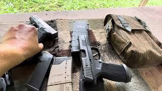 Sig p365 x macro tac ops review vs g19 gen 5 comparison and thoughts [upl. by Findlay]